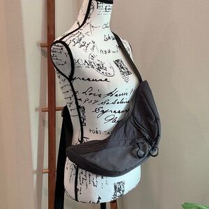 Stylish Black Crossbody Bag